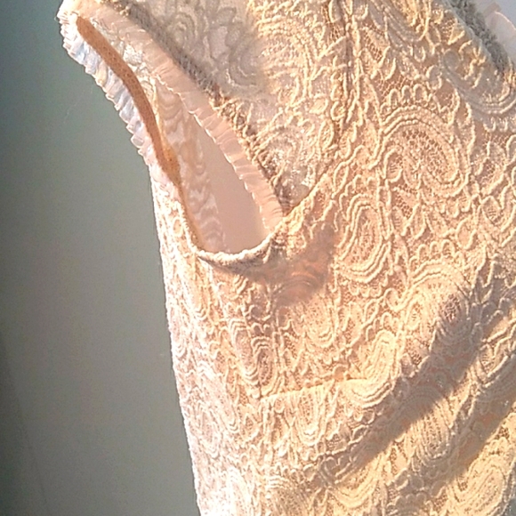 Vintage Lace Faux Corset Style Y2K Boho Fairy Top by Studio 1940. - Picture 9 of 13